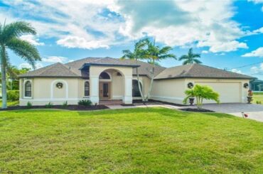 4-bed, 2.5-bath Pool Home Cape Coral Florida Homes for Sale Presented by Steven Chase.
