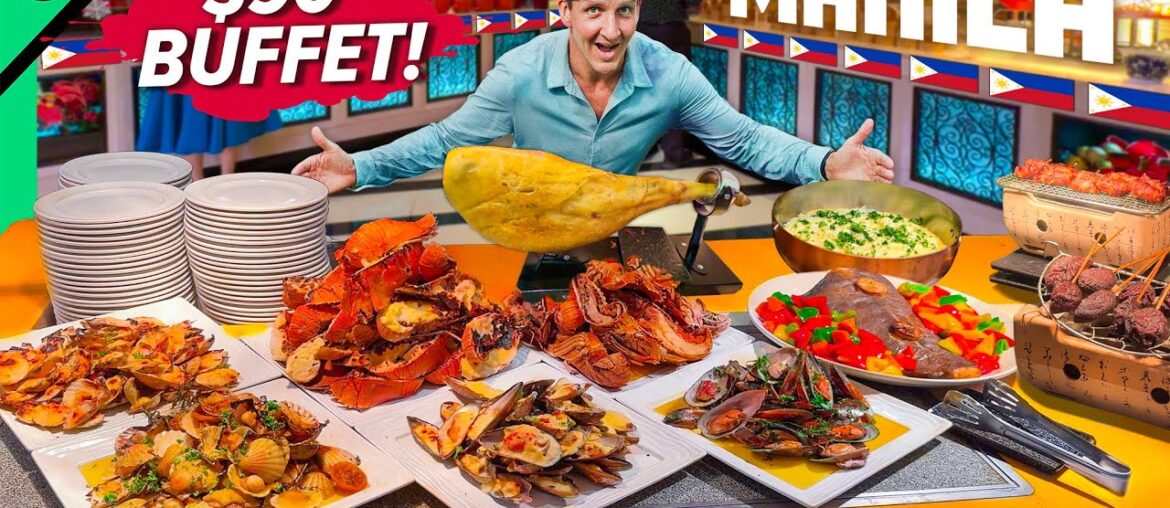 Manila’s Most Expensive Buffet!! Filipino Fine Dining!!