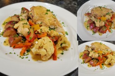 French Chicken, Cauliflower and Potato Stew