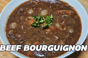 Try This Amazing Beef In Red Wine Stew - Beef Bourguignon