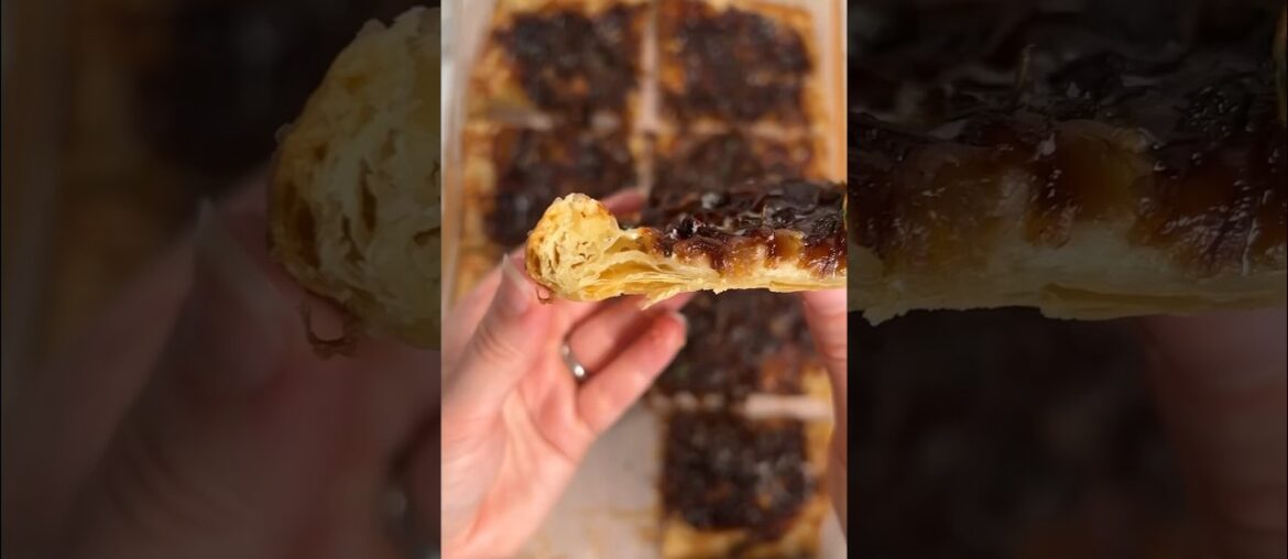 French onion soup puff pastry tart French onion soup puff pastry tart