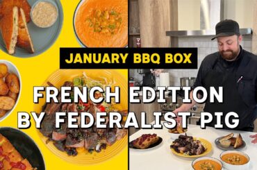 Federalist Pig Monthly BBQ Box Membership Tasting Menu # 29 - French Inspired, January 2024