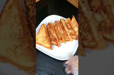 Vegetables French Toast Recipe | Sandwich | Lunch box ideas | Snacks #shorts