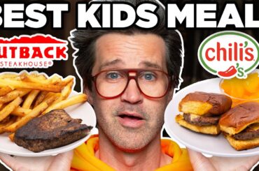 What's The Best Kids Meal? (Taste Test)