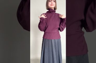 top Back open Leah shirt wine