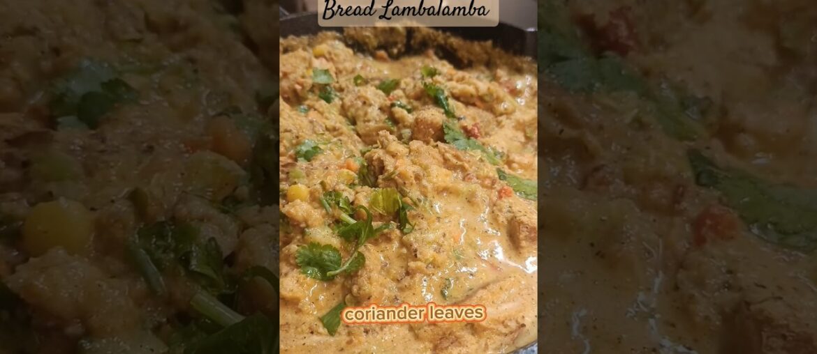 Indian style Curry with bread edges | How to cook bread edges? We named it Bread lambalamba Indian style Curry with bread edges | How to cook bread edges? We named it Bread lambalamba