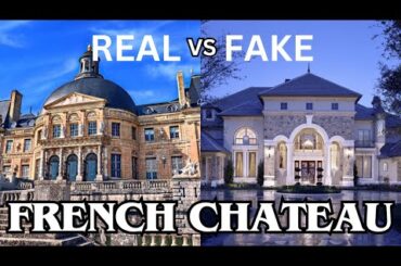 French Chateau vs. American Castle Design Luxury #MegaMansion #Palaces #luxurylifestyle Opulent