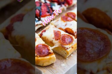 French Bread Pizza Recipe #pizza #easyrecipe