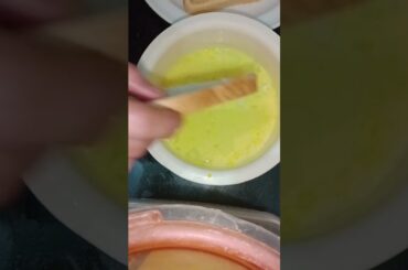 French Toast recipe | Easy bread recipe #shorts #viral