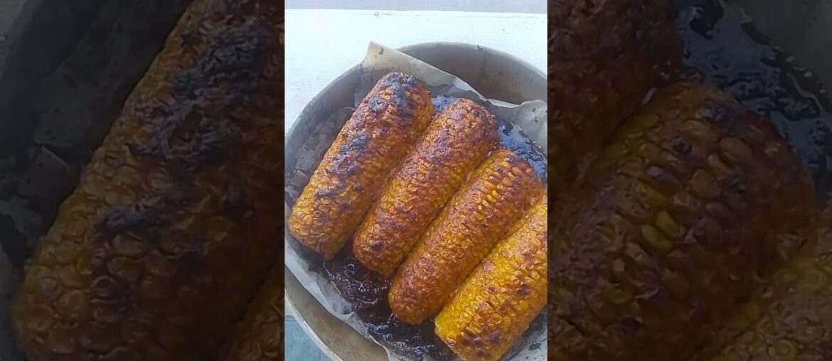 Unlacecyber - nice Pa(ve)gan  baked gourmet corn(recipe in description) goes ok with french salad