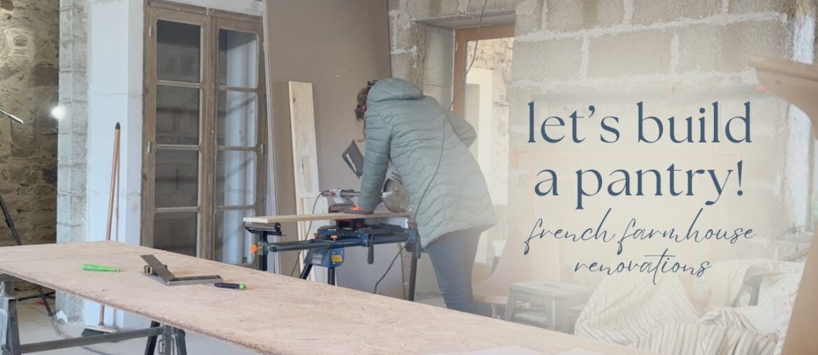 Let’s build a pantry for our French farmhouse! Let's build a pantry for our French farmhouse!