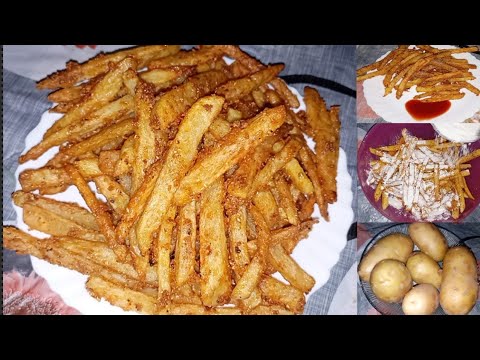Crispy French Fries Recipe | Easy Homemade French Fries Recipe Crispy French Fries Recipe | Easy Homemade French Fries Recipe