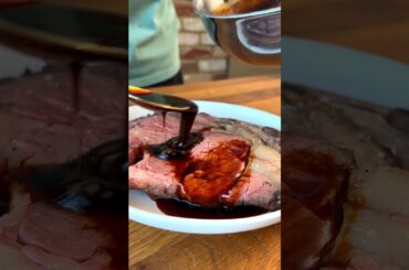 Cooking classics | Roast beef + Red wine jus | #classicfrench #recipe #frenchfood #cooking #food