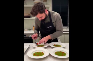 Watercress Veloute #frenchfood #chef #finedining #gourmet