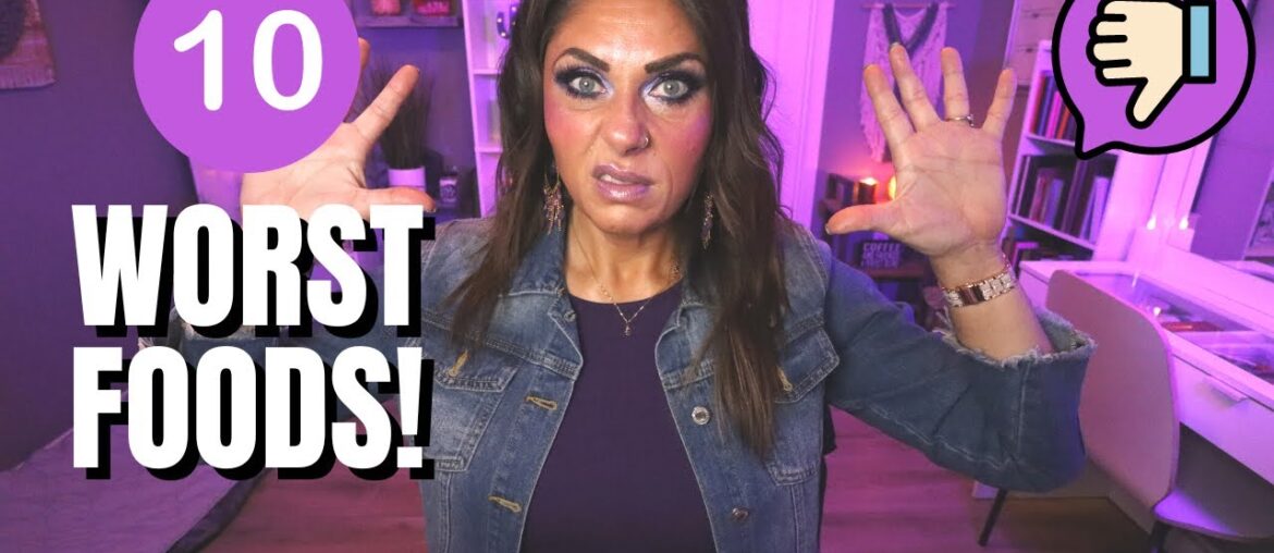 10 WORST FOODS FOR LOSING WEIGHT & ALTERNATIVES - UNHEALTHY FOODS - HOW TO LOSE WEIGHT