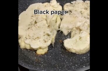 Cauliflower Steaks With Stuffing