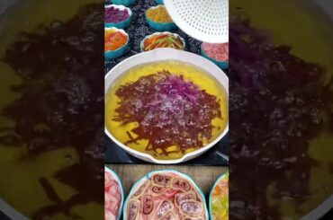 Purple sweet potato flavored French fries are so crunchy that you can’t stop eating the fried shrim