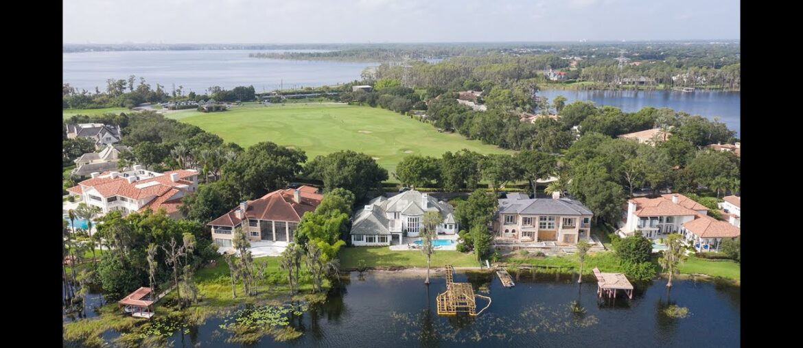 European-Inspired Elegance: Luxury Lakefront Home in Isleworth, Windermere, Florida