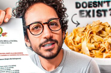 "Spaghetti Bolognese" doesn't exist ! Here's the real Italian recipe from Bologna