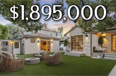 Inside this $1,895,000 ORGANIC FARMHOUSE in Sherman Oaks CA!