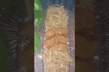 Yummy Fries Nuggets | Delicious Food #owaisfamilyvlogs #trending