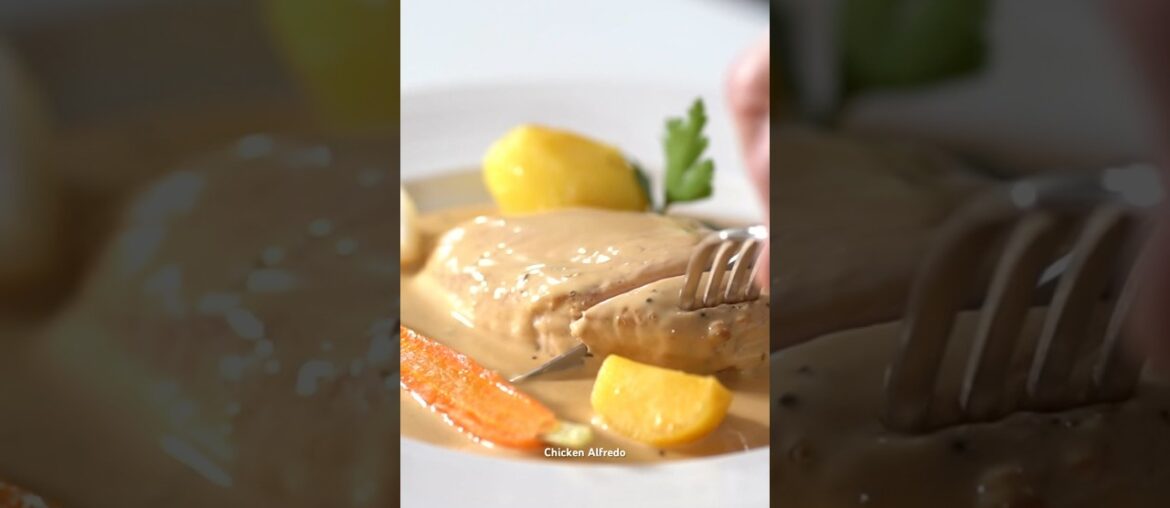 Chicken Alfredo with a French Touch #shorts #recipe #youtubeshorts #cuisine #video #food # Chicken Alfredo with a French Touch #shorts #recipe #youtubeshorts #cuisine #video #food #