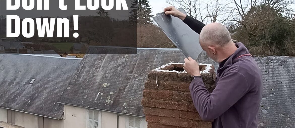 Time to test out the homemade roof scaffolding – Renovating a 1930s French House Time to test out the homemade roof scaffolding - Renovating a 1930s French House