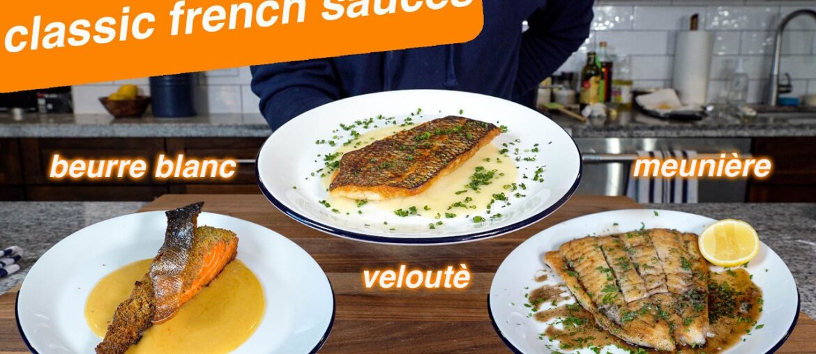 3 Classic, Easy French Sauces For Fish (Everyone Should Know)