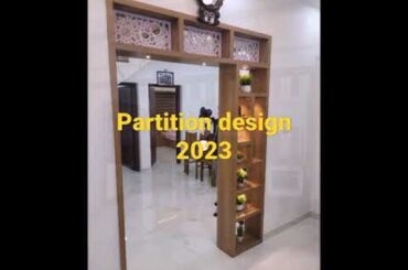 Living dining hall Partition design,2024 #hall Partition work 9526284034.  modular kitchen@ interior