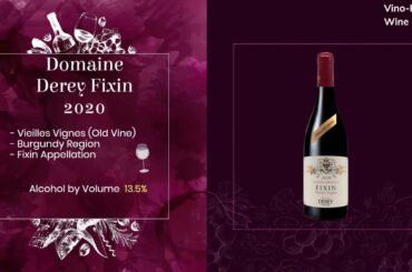 Wine Review |  Fixin 2020 Burgundy | Vino Rater Episode 2:  Unveiling Elegance