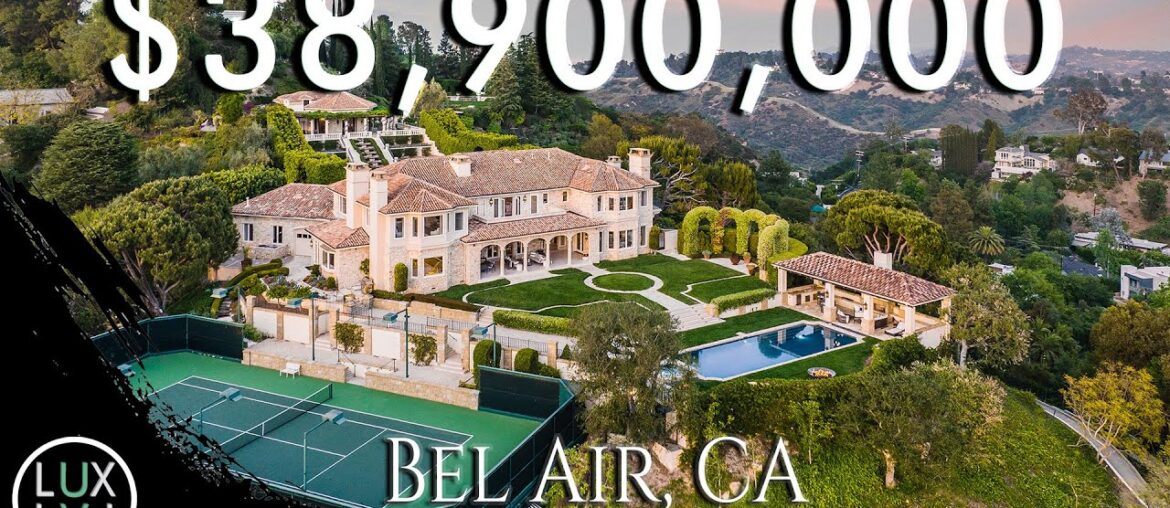 SOUTH OF FRANCE IN LOS ANGELES? Be wowed by this luxury home tour of the Antelo View Estate, Bel Air