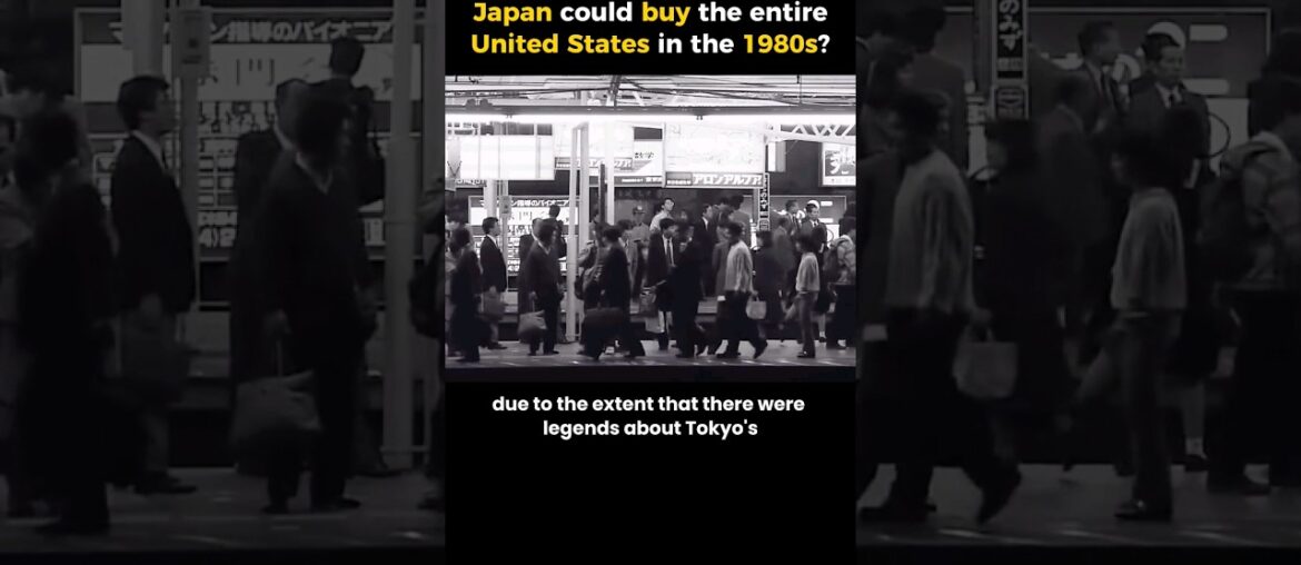 Japan could buy the entire united states in the 1980s? #shortvideo #history #japan #economy
