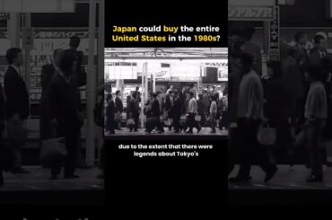 Japan could buy the entire united states in the 1980s? #shortvideo #history #japan #economy