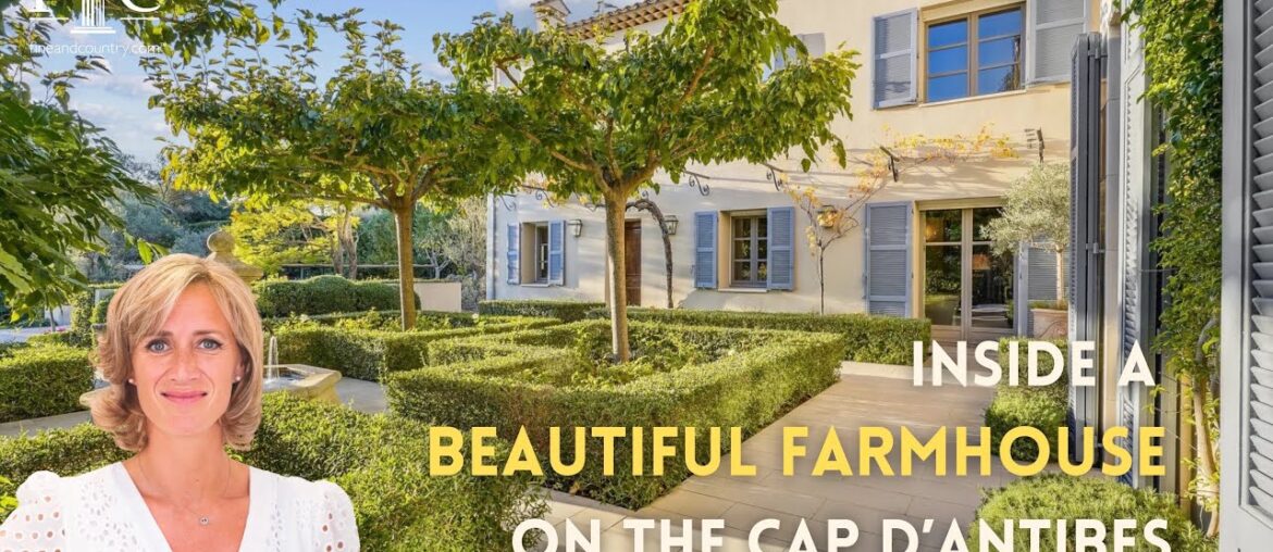 Inside a Beautiful Farmhouse on the Cap d’Antibes Inside a Beautiful Farmhouse on the Cap d'Antibes