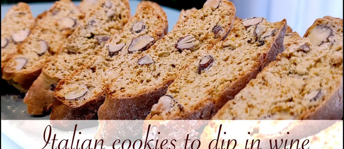 ITALIAN NO-BUTTER COOKIES (to dip in wine) – CANTUCCI toscani ITALIAN NO-BUTTER COOKIES (to dip in wine) - CANTUCCI toscani