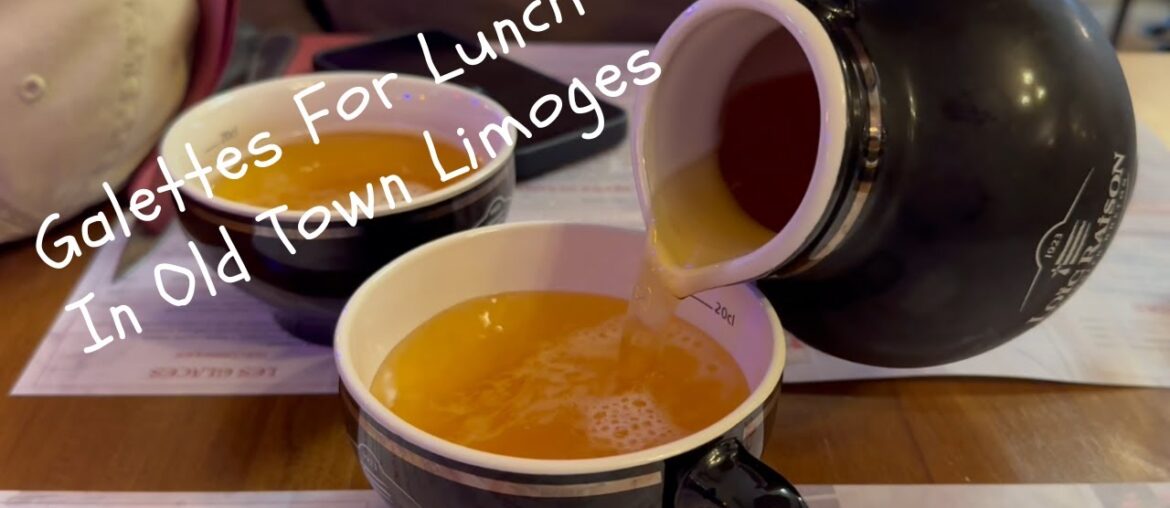 Improving Our View & Lunch In Old Town Limoges Improving Our View & Lunch In Old Town Limoges