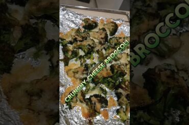 Crispy Smashed Cheese Broccoli| 10 min Easy broccoli recipe| Cheese and broccoli #broccolirecipes