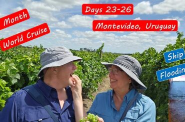 Ultimate World Cruise Montevideo Uruguay and Ship Floods? #ultimateworldcruise #royalcaribbean