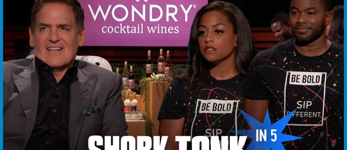 Shark Tank In 5: Mark Cuban Loves His Craft Cocktails