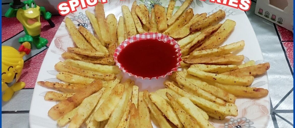 Crispy And Spicy French Fries | French Fries Recipe | By Chef Ayesha Recipes |