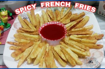 Crispy And Spicy French Fries | French Fries Recipe | By Chef Ayesha Recipes |
