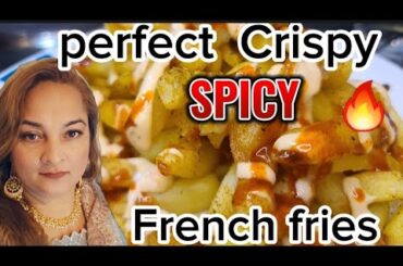 How to make Crispy Fries recipe/ perfect Homemade French fries recipe
