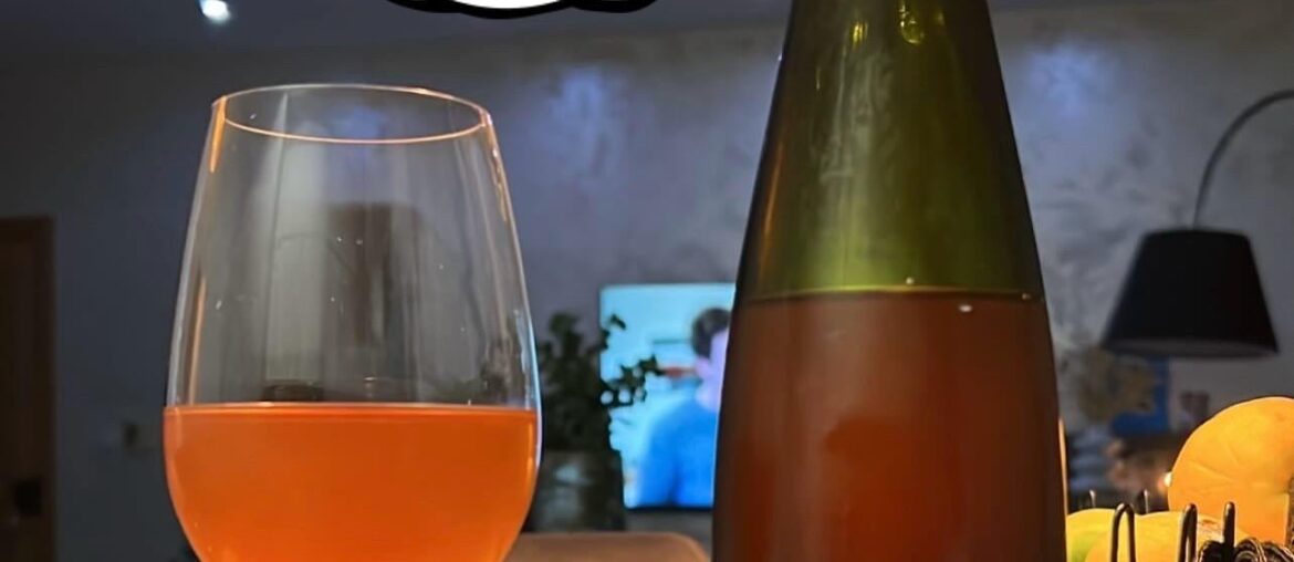 10 days maceration of Gewurz from Einhart in Alsace