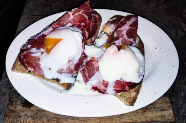 Voici mon repas du nouvel an (non c'est pas de l'agneau)