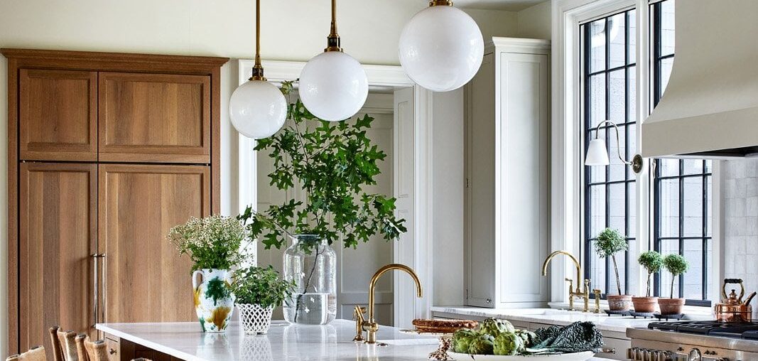 Tall pitched ceiling kitchen full of natural light, Great Falls, Fairfax County, Virginia [1067x1600]