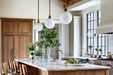 Tall pitched ceiling kitchen full of natural light, Great Falls, Fairfax County, Virginia [1067x1600]