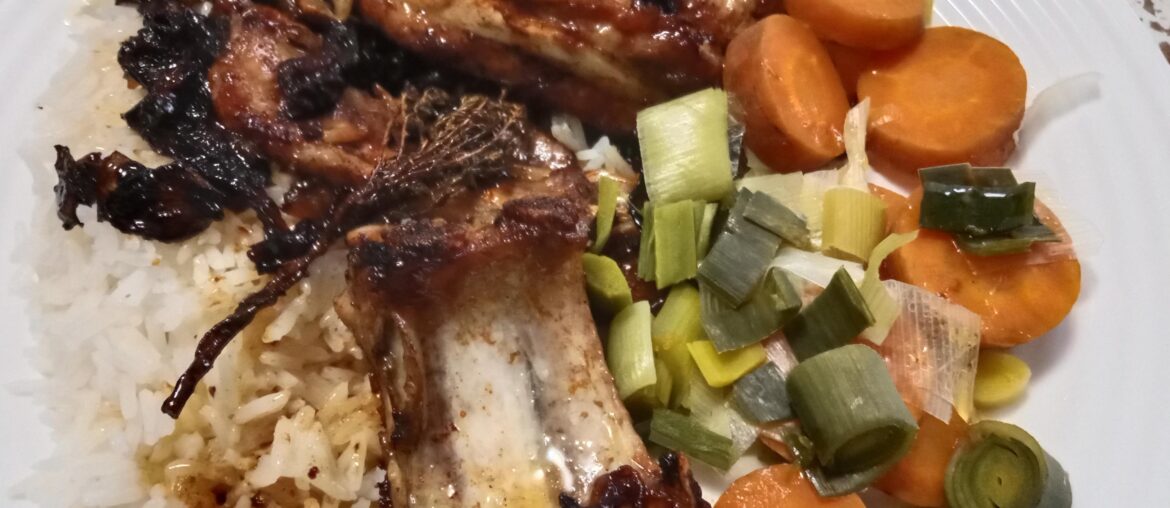 Ribs de porc au miel