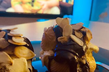 Des profiteroles devant un JDG