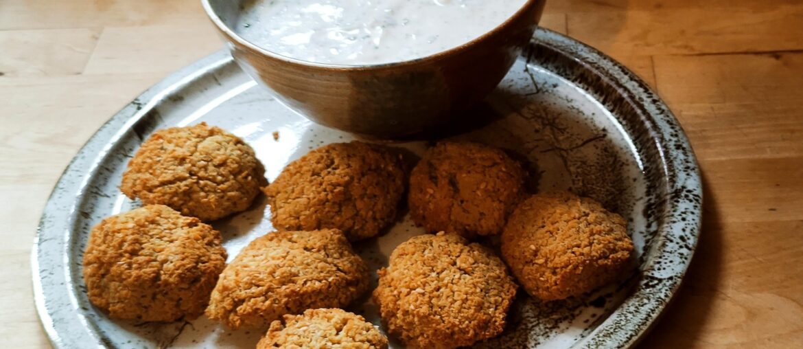 Ce midi c'est falafels maison