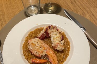 Risotto au homard